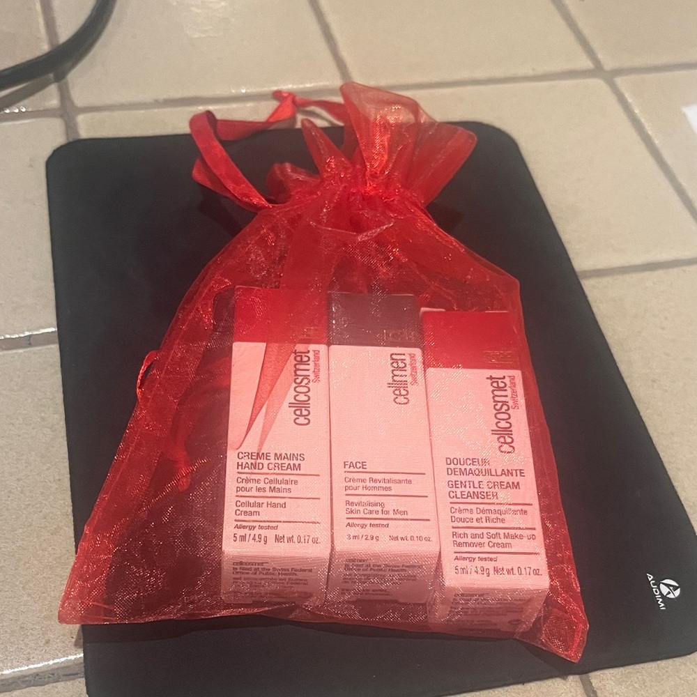 Cellcosmet Switzerland travel samples skincare NWT